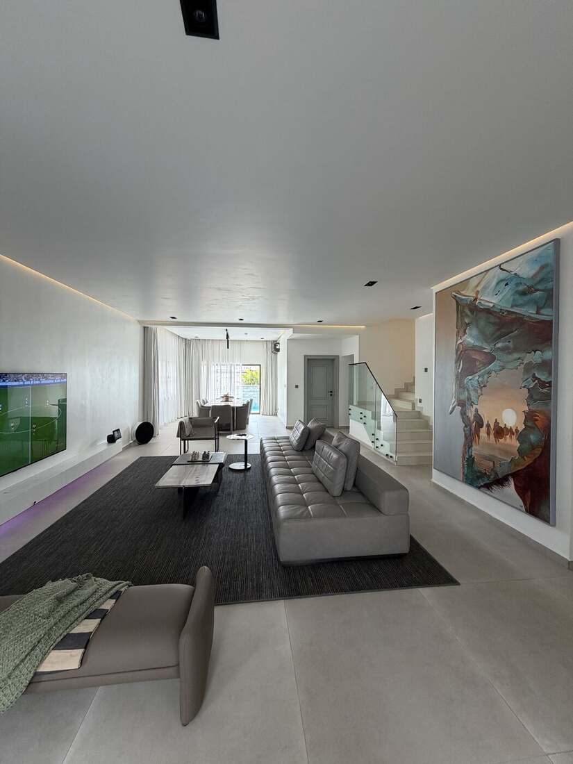 Installation view, private residence