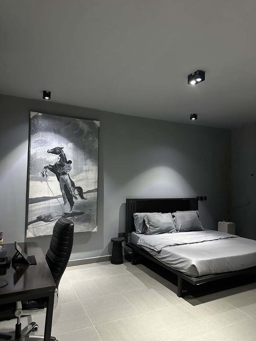 Installation view, private residence