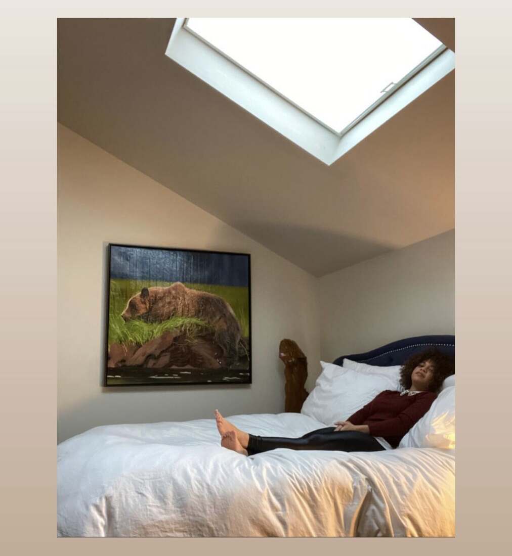 Installation view, private residence