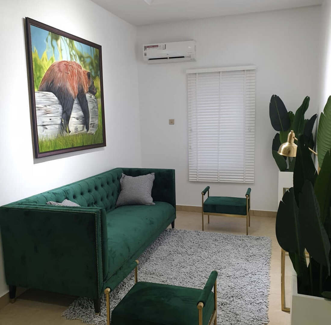 Installation view, private residence