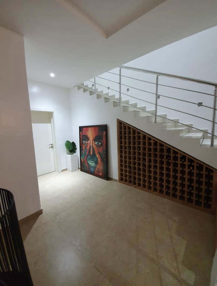 Installation view, private residence