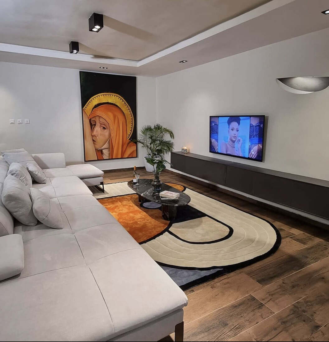 Installation view, private residence