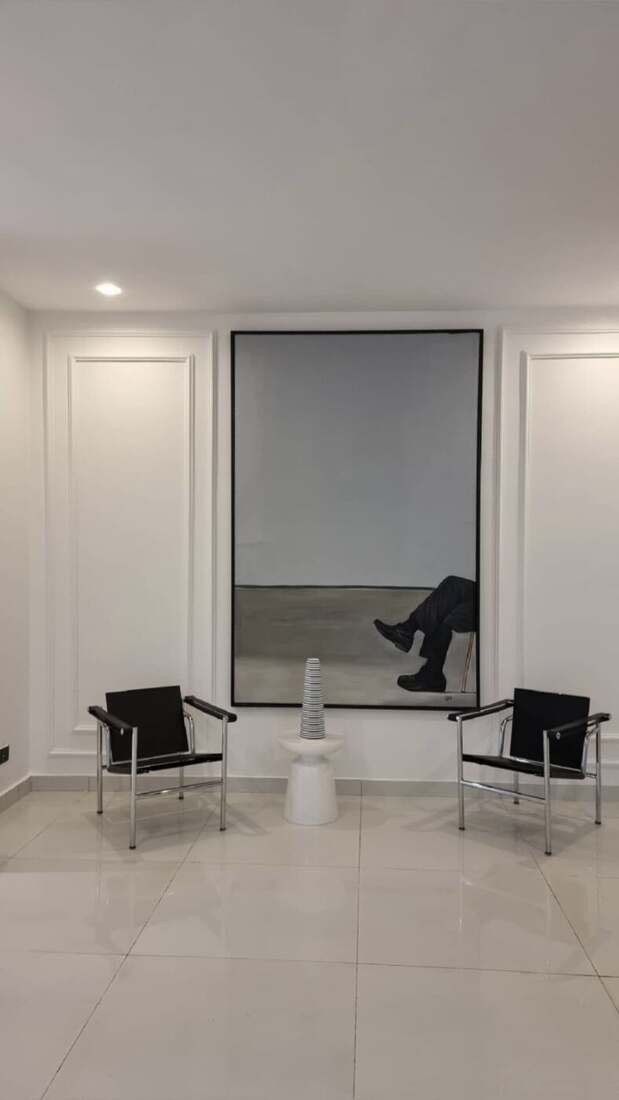 Installation view, private residence