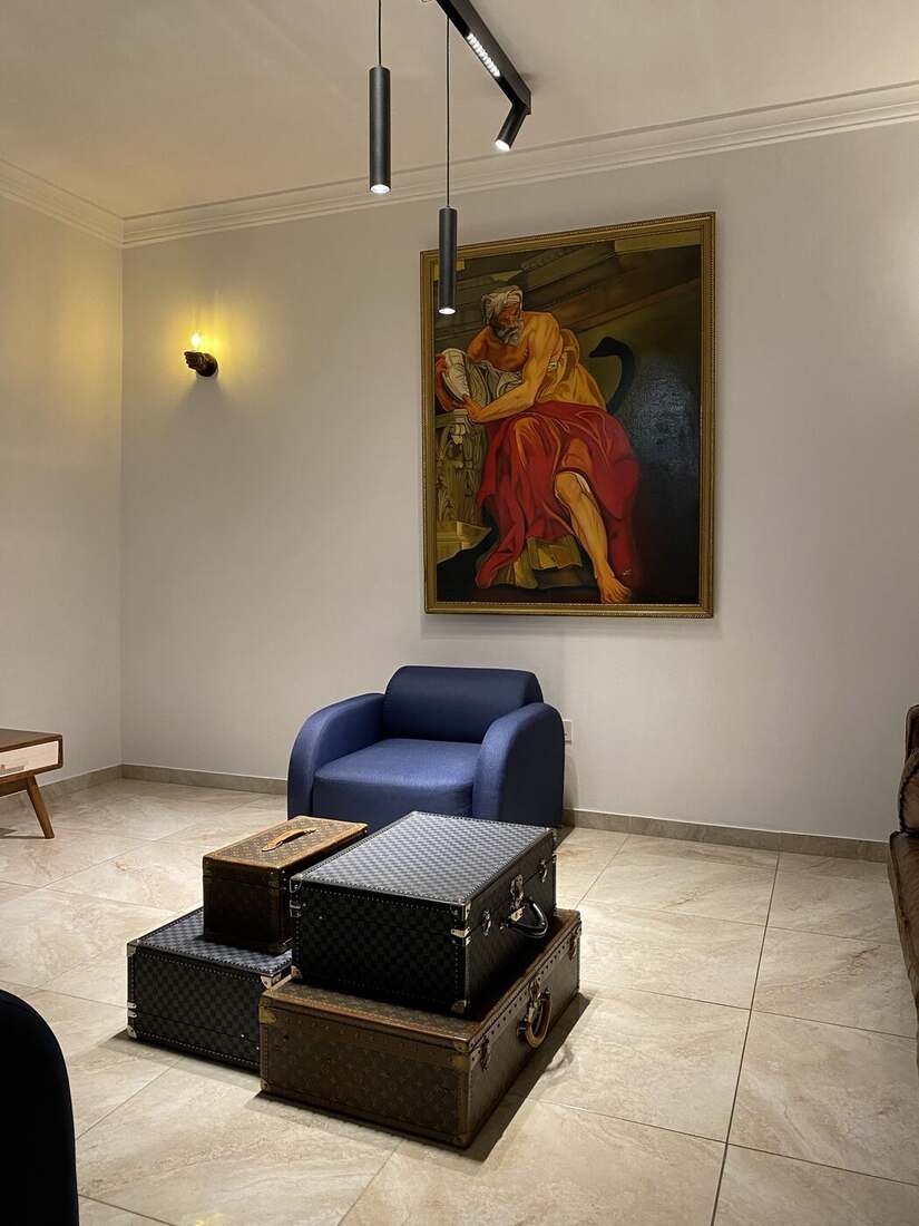 Installation view, private residence