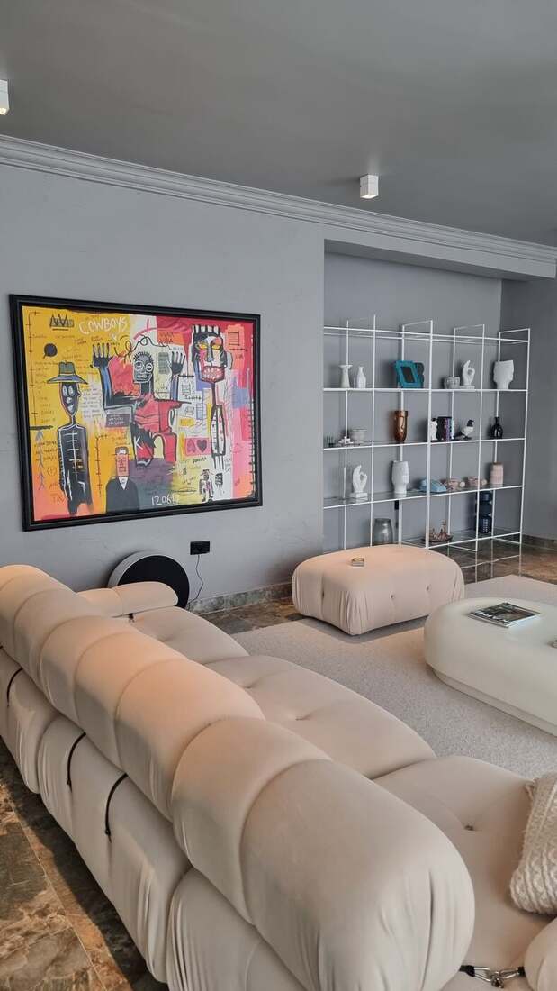 Installation view, private residence