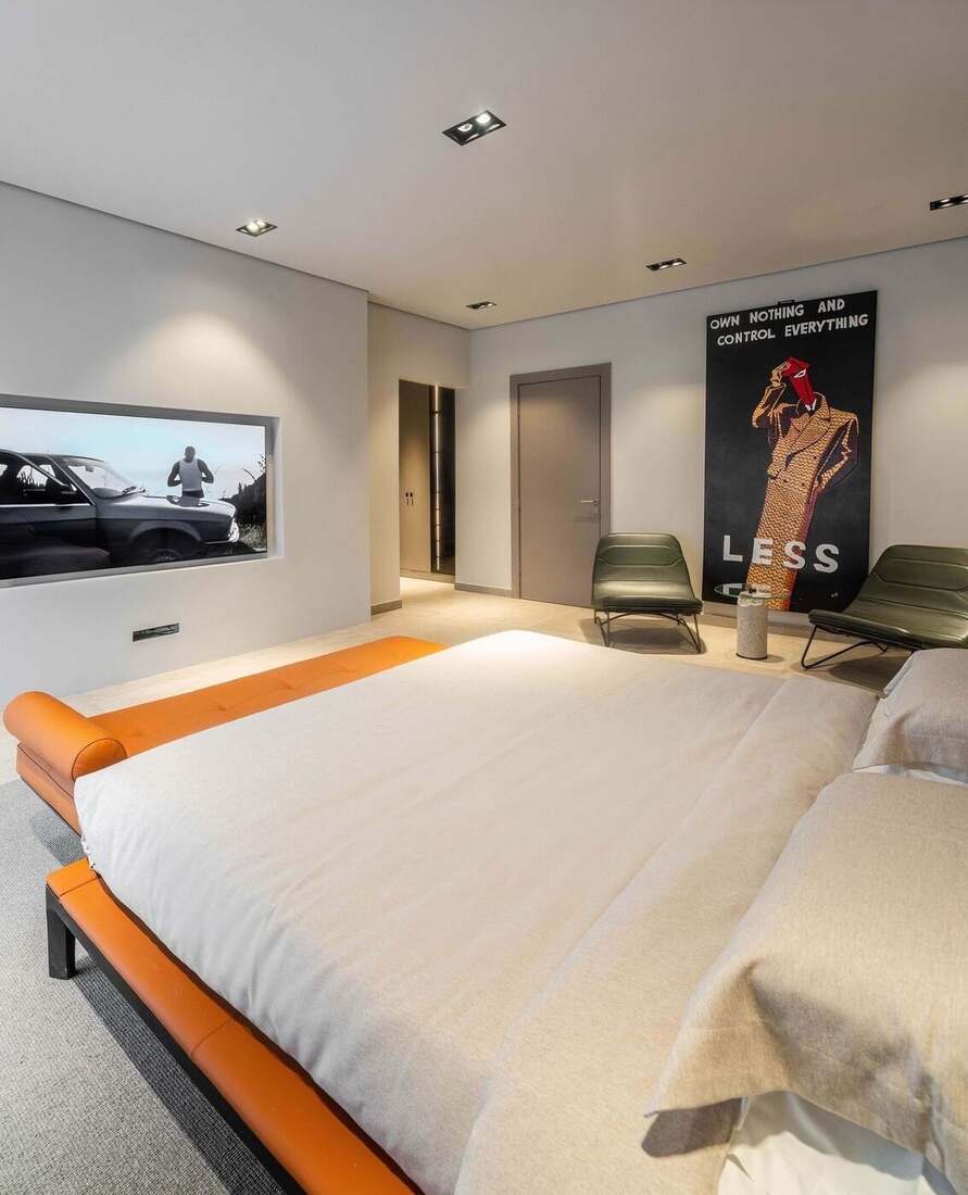Installation view, private residence