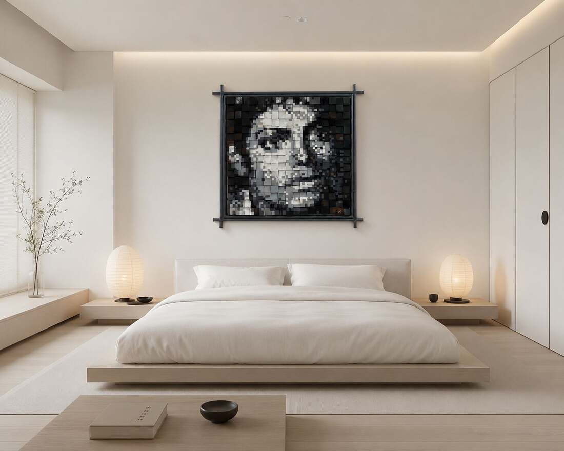 Installation view, private residence