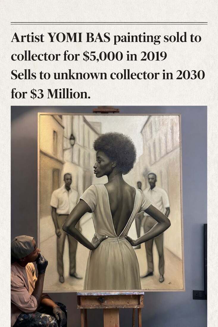 News: Yomi Bas painting resale story